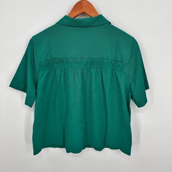 ATHLETA NWT Echo Top in Emerald Green // M - Picture 10 of 11